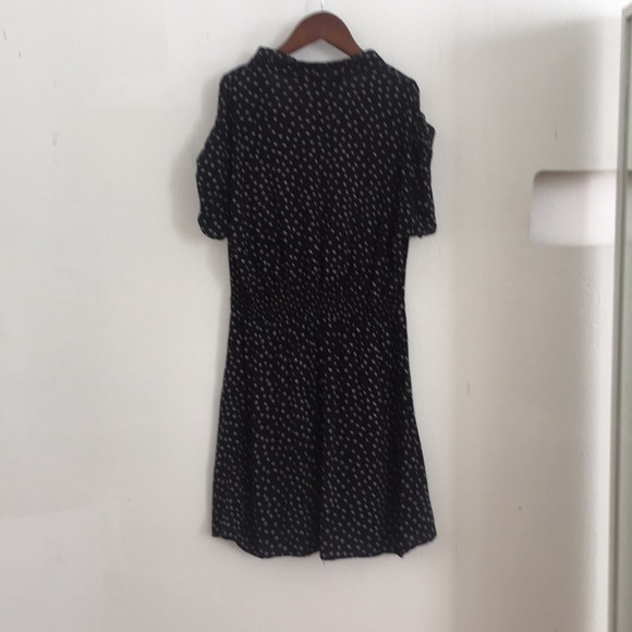 Navy blue floral dress - Picture 2 of 3